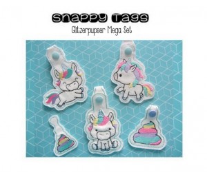 ITH - Glitzerpupser Anhänger MegaSet